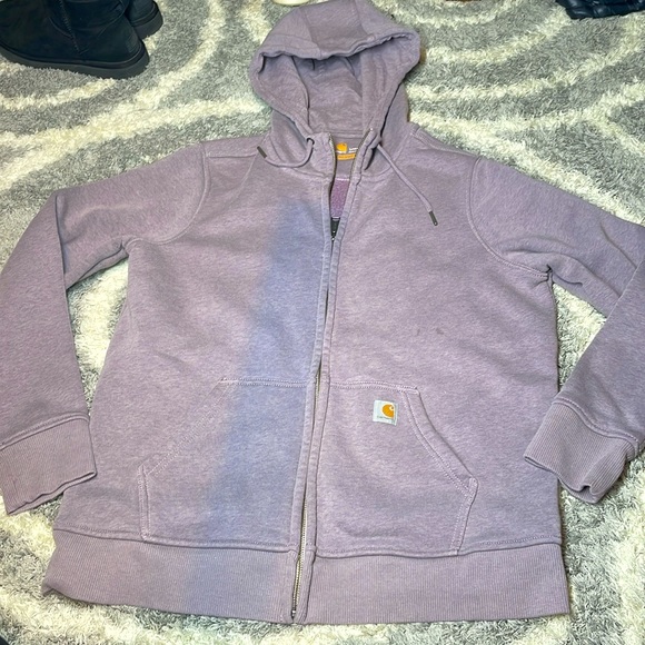 Carhartt zip up sweatshirt large - Picture 2 of 6